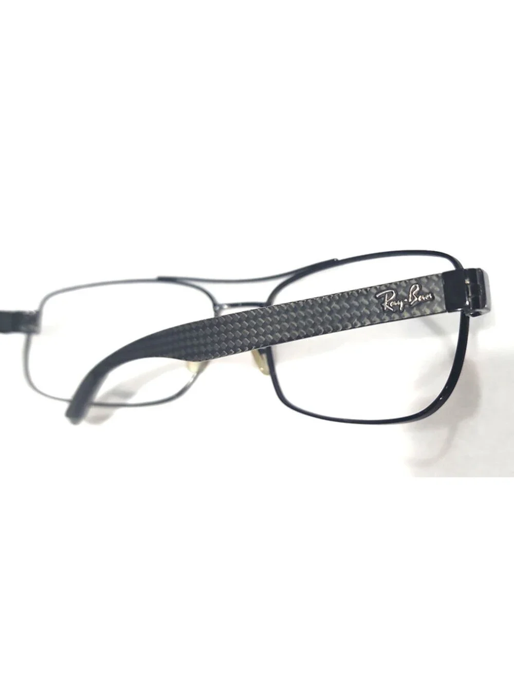 Ray Ban RB8316 002 Black Carbon Fiber Sunglasses Frame 62-18 No Lens Screw